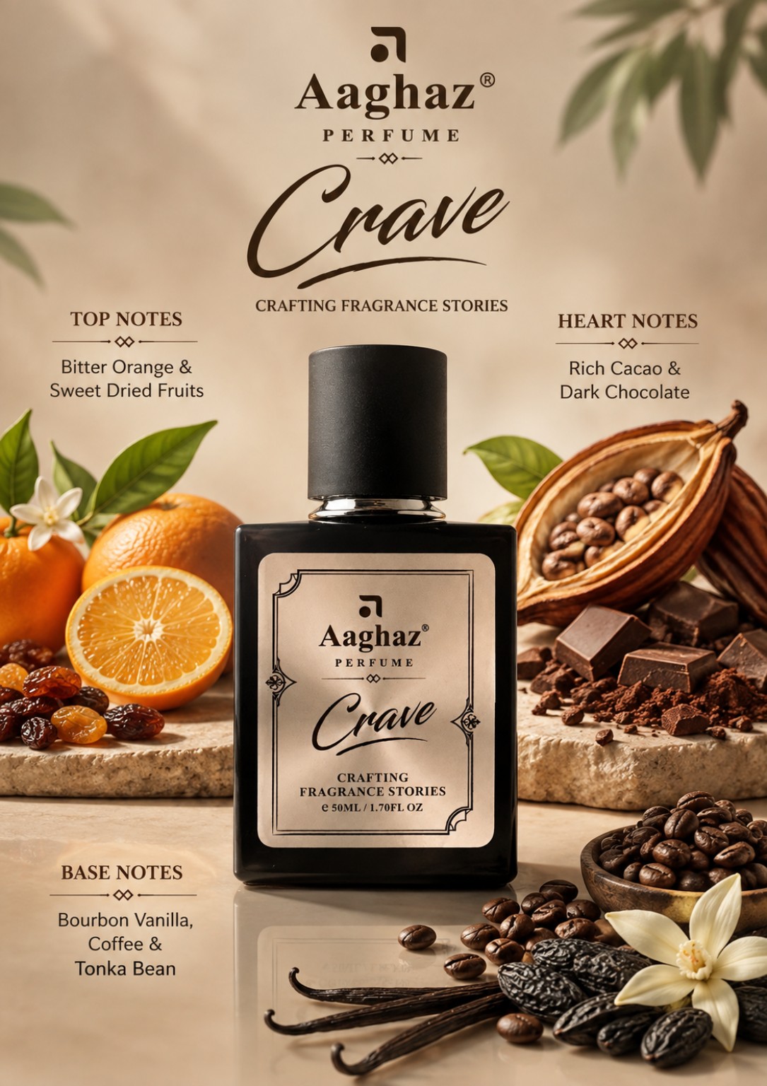 Crave fragrance poster
